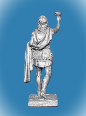 Картинка 292. Оловянный солдатик Царь Митридат VI Евпатор ,Пантикапей, Боспорское царство, 54 мм  от магазина Масштаб