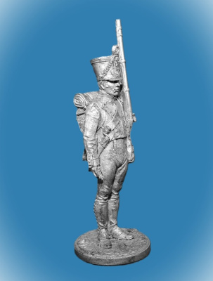 Картинка NAP-037 Оловянный солдатик Фузилёр 61-го линейного полка Франция 1812-14 гг., 54 мм  от магазина Масштаб