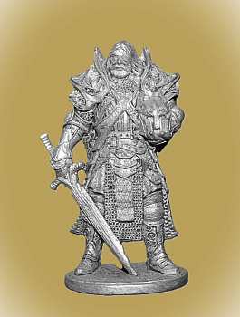 Картинка H&L05 Оловянный солдатик Рыцарь Света  (серия фентези), 54 мм.  от магазина Масштаб