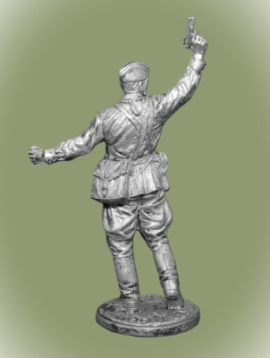 Картинка WWII-071 Комбат, капитан пехоты Красной Армии. 1941-43 гг. СССР 54 мм  от магазина Масштаб