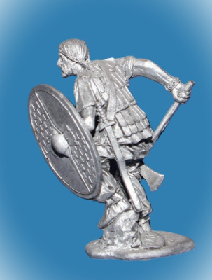 Картинка 085. Оловянный солдатик Кельт 5в до н.э., 54мм  от магазина Масштаб