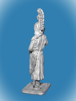 Картинка 319. Оловянный солдатик Гессо фон Рейнах, 13 век, 54 мм  от магазина Масштаб