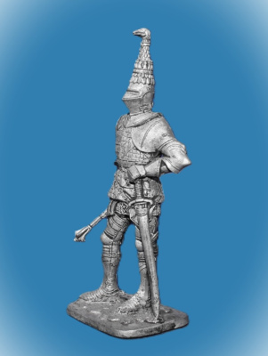 Картинка 193. Оловянный солдатик Ричард Невилл, граф Уорвик. Англия, 1455 г, 54мм  от магазина Масштаб