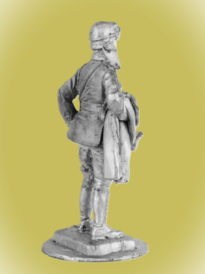 Картинка P-126 Летчик французской армии, 1915 г., 54 мм, металл  от магазина Масштаб