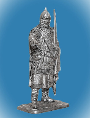 Картинка 346 Оловянный солдатик Князь Юрий Долгорукий (1108-1157), 54 мм  от магазина Масштаб