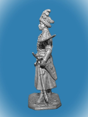 Картинка 159. Оловянный солдатик Польский кавалерист, нач. 17 в, 54мм  от магазина Масштаб