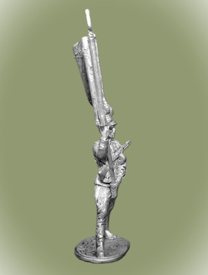 Картинка WWII-045 Старшина Красной Армии с полковым знаменем. 1943-45 СССР  54 мм.  от магазина Масштаб