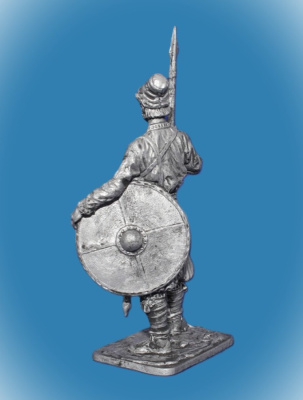 Картинка 332 Оловянный солдатик Древнерусский воин. Русь, 10 век, 54 мм  от магазина Масштаб