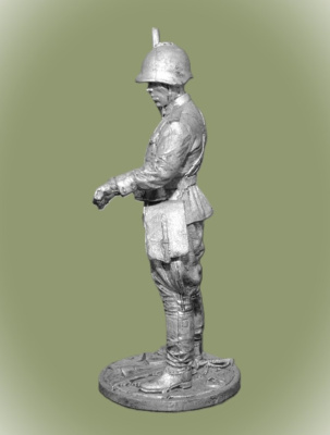 Картинка WWII-010 Советский командир, Халкин-Гол , СССР ,54 мм.  от магазина Масштаб
