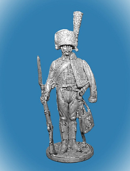 Картинка NAP-084 Рядовой полка Конных егерей Императорской гвардии. Франция, 1804-15 гг. , 54 мм  от магазина Масштаб