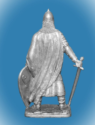 Картинка 361 Оловянный солдатик Князь Александр Невский (1221-1263гг.), 54 мм  от магазина Масштаб