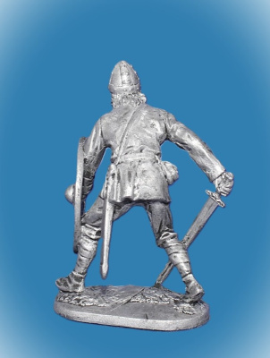Картинка 285. Оловянный солдатик Викинг, 54 мм  от магазина Масштаб
