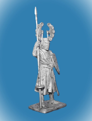 Картинка 325. Оловянный солдатик Вальтер фон Клинген. Германия, 13 век, 54 мм  от магазина Масштаб