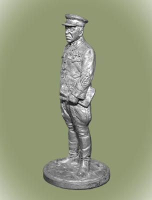 Картинка WWII-002 Оловянный солдатик Нач.Генштаба РККА Шапошников 1941 - 42 г. СССР, 54 мм.  от магазина Масштаб