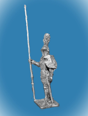 Картинка 103. Оловянный солдатик  Сэр Эдмунд де Торп. Англия, конец 14 – нач. 15 в., 54мм  от магазина Масштаб
