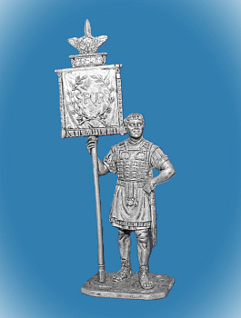 Картинка 272. Оловянный солдатик Римский знаменосец, 1-2 век н.з.., 54 мм  от магазина Масштаб