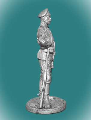Картинка WWI-4 Оловянный солдатик Рядовой драгунского полка. Россия, 1914-18гг.., 54мм  от магазина Масштаб