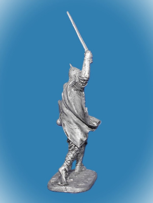 Картинка 232. Оловянный солдатик Дружинник Киевская Русь, конец 10-серидина 11 в, 54мм  от магазина Масштаб