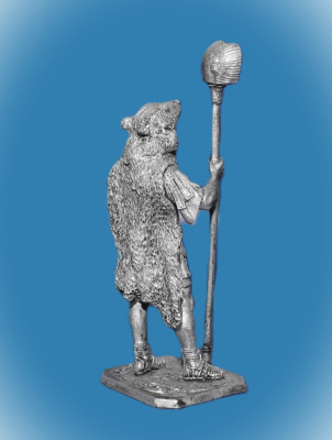 Картинка 271. Оловянный солдатик Римский имагинифер, 1-2 век н.з.., 54 мм  от магазина Масштаб