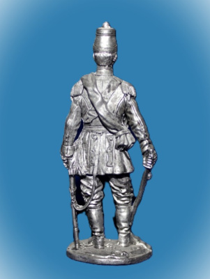 Картинка 067. Оловянный солдатик Офицер линейной пехоты. Италия, 1849г., 54мм  от магазина Масштаб