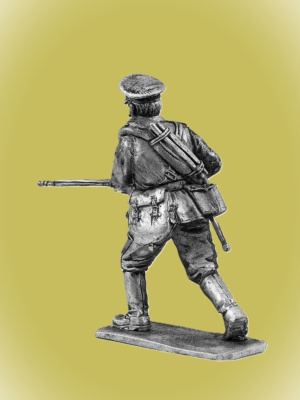 Картинка P-038 Рядовой Русской Армии, 1914-1918, 54 мм, металл  от магазина Масштаб