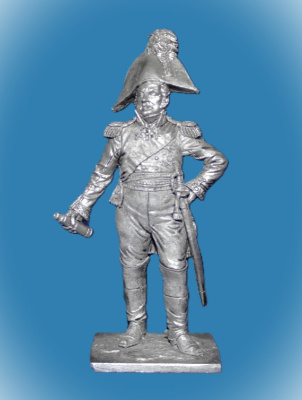 Картинка 249. Оловянный солдатик Генерал Д.С.Дохтуров. Россия, 1812 г, 54мм  от магазина Масштаб