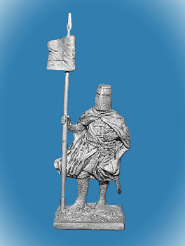 Картинка 011. Оловянный солдатик Тевтонский рыцарь, 1230-83 гг.  от магазина Масштаб