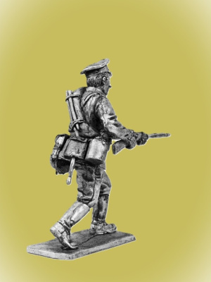 Картинка P-038 Рядовой Русской Армии, 1914-1918, 54 мм, металл  от магазина Масштаб