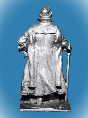 Картинка 202. Оловянный солдатик Стрелецкий голова. Россия 17 в, 54мм  от магазина Масштаб