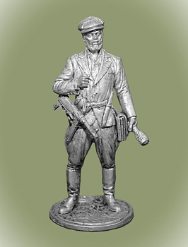 Картинка WWII-038 Партизан, 1941-44 гг. СССР  54 мм.  от магазина Масштаб