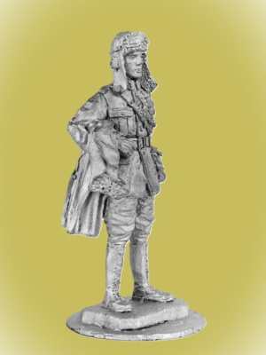 Картинка P-126 Летчик французской армии, 1915 г., 54 мм, металл  от магазина Масштаб