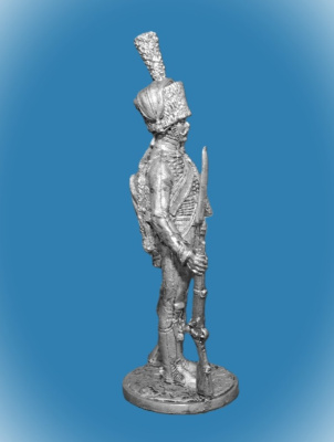 Картинка NAP-084 Рядовой полка Конных егерей Императорской гвардии. Франция, 1804-15 гг. , 54 мм  от магазина Масштаб