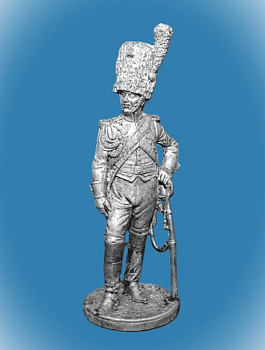 Картинка NAP-056 Оловянный солдатик Гренадер полка конных гренадеров императорской гвардии 1807-14гг, 54 мм  от магазина Масштаб