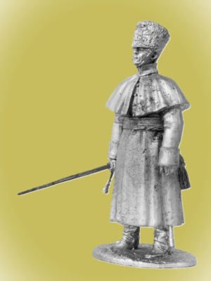 Картинка P-240 Офицер батальона великой княгини Екатерины Павловны, 1812-1814, 54мм  от магазина Масштаб