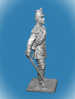 Картинка 067. Оловянный солдатик Офицер линейной пехоты. Италия, 1849г., 54мм  от магазина Масштаб