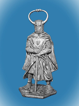 Картинка 142. Оловянный солдатик Гроссмейстер Тевтонского ордена, 13 в, 54мм  от магазина Масштаб