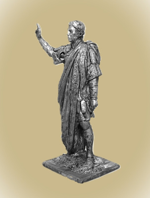 Картинка 54-20 Юлий Цезарь, 52 г до н.э.,  54 мм  от магазина Масштаб