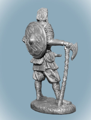 Картинка EK-75-13 Варяжский стражник, X-XIV A.D. 75 мм  от магазина Масштаб