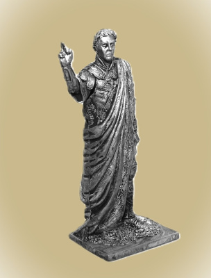 Картинка 54-20 Юлий Цезарь, 52 г до н.э.,  54 мм  от магазина Масштаб