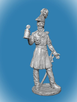 Картинка NAP-096 Оловянный солдатик Генеральский адъютант. Россия, 1814 г., 54 мм  от магазина Масштаб