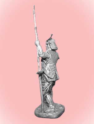 Картинка 123. Оловянный солдатик Самурай, 1600 год, 54мм  от магазина Масштаб