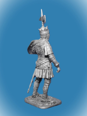 Картинка 191. Оловянный солдатик Генри Гросмонт. Англия, середина 14 в, 54мм  от магазина Масштаб