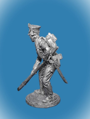 Картинка NAP-047 Оловянный солдатик Рядовой (гандлангер) армейской пешей артиллерии 1809-14 гг., 54 мм  от магазина Масштаб