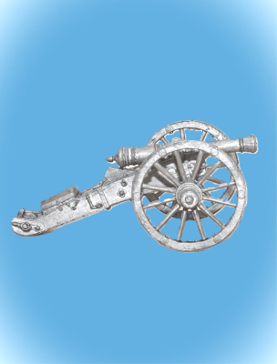 Картинка AR08 6-фунтовая пушка пешей и конной артиллерии. Россия, 1-я четв. 19 века 54 мм  от магазина Масштаб