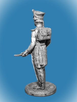 Картинка NAP-045 Оловянный солдатик Обер-офицер армейской пешей артиллерии Россия 1809-14 гг., 54 мм  от магазина Масштаб