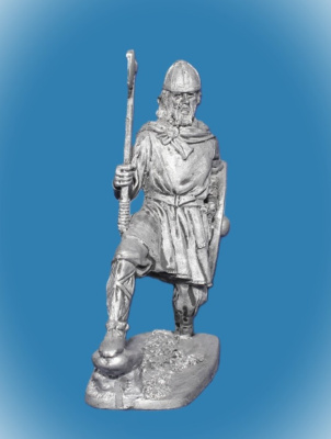 Картинка 210. Оловянный солдатик Викинг, 9-10 вв., 54мм  от магазина Масштаб