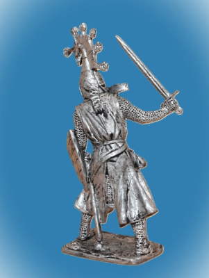 Картинка 354 Оловянный солдатик Херранд фон Вильдони, 13 век (Herrand von Wildonie), 54 мм  от магазина Масштаб