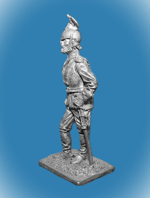 Картинка 031. Оловянный солдатик Русский офицер Лейб-Кирасирского полка, 1833-45, 54мм  от магазина Масштаб