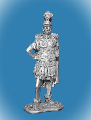 Картинка 080. Оловянный солдатик Легат, II легион Августа. Рим, 1 век н.э., 54мм  от магазина Масштаб