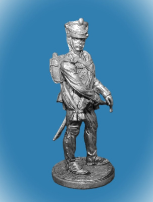 Картинка NAP-043 Канонир (3 номер) армейской пешей артиллерии. Россия, 1809-14 гг.. 54 мм  от магазина Масштаб